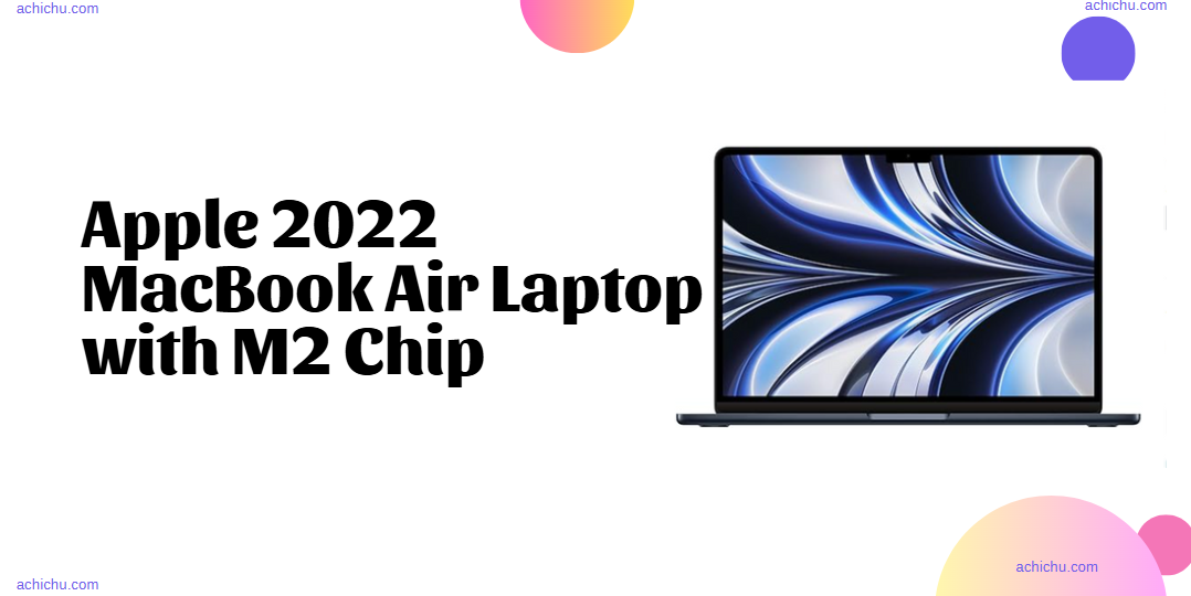 Apple 2022 MacBook Air Laptop with M2 Chip